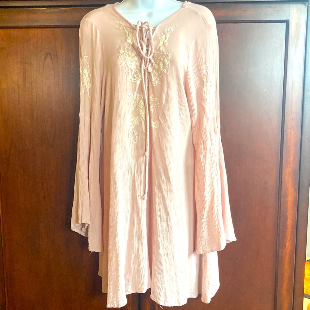 Lucky & Coco blush pink tunic